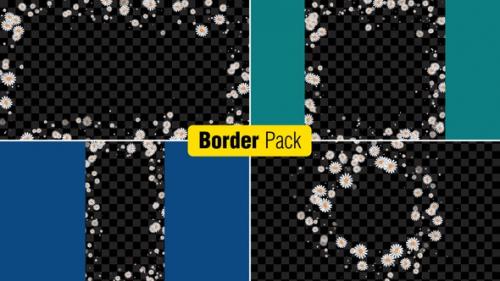 Videohive - Flowers Border Pack V2 - 47547825