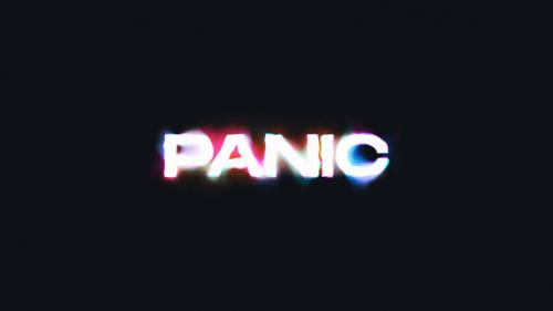 Videohive - Panic Typography - 47548109