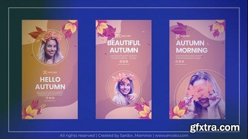 Videohive Hello Autumn, Instagram Stories 47577084