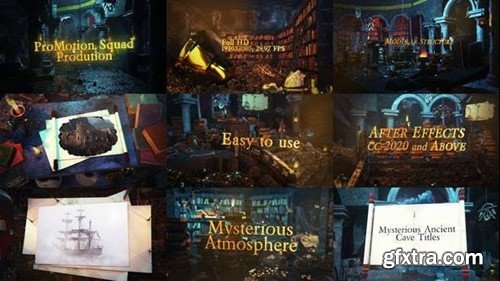 Videohive Mysterious Ancient Cave Titles 47564945