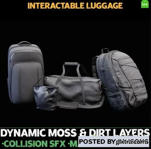 Props - Luggage & Bags vol 2. - Early Access v5.1