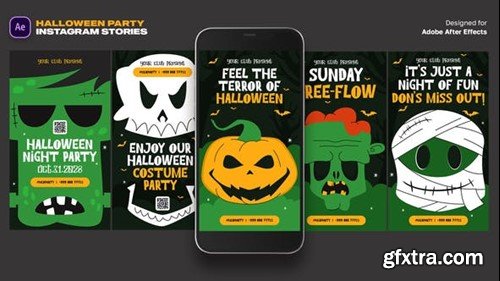 Videohive Halloween Party Instagram Stories 47551801