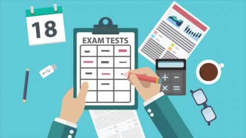 Videohive - The Man Who Scratched Out Some Things On The Exam Test - 47576836