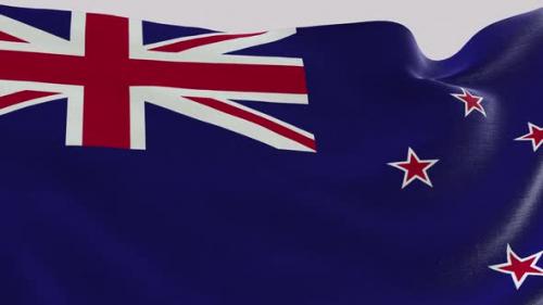 Videohive - New Zealand Fabric Flag - 47577568