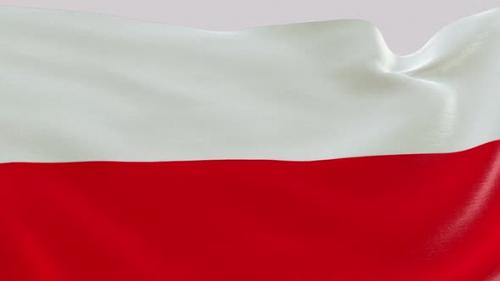 Videohive - Poland Fabric Flag - 47577772