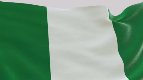 Videohive - Nigeria Fabric Flag - 47577780