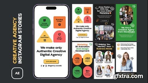 Videohive Creative Agency Instagram Stories 47564524