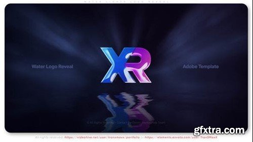 Videohive Water Lights Logo Reveal 47539419