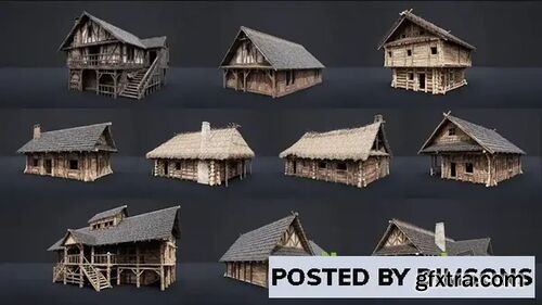 Enterable Medieval Houses and Cottages - v1 v1.0 (5.0-5.1)