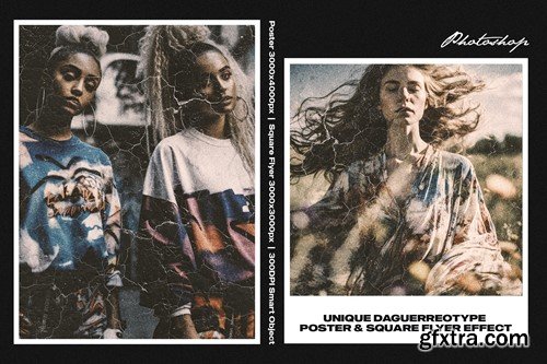 Unique Daguerreotype Square And Poster Effect X6XDFXC