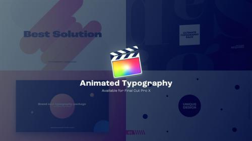 Videohive - Animated Typography - 47532391