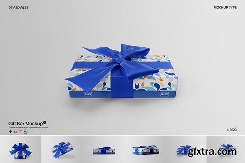 Gift Box Mockup NCKCBTQ