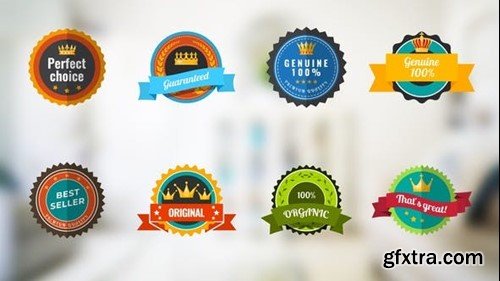 Videohive 8 Badges 47602533