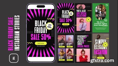 Videohive Black Friday Sale Instagram Stories 47611841