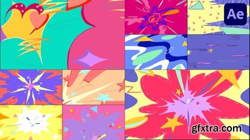 Videohive Seamless Multicolor Transitions for After Effects 47594590
