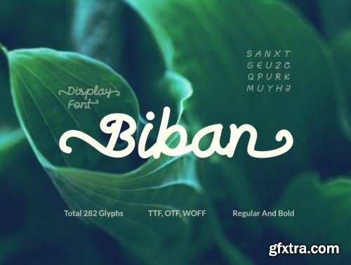 Biban Handwritten Script Ui8.net