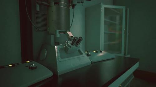 Videohive - Empty Old Vintage Research Laboratory - 47592617
