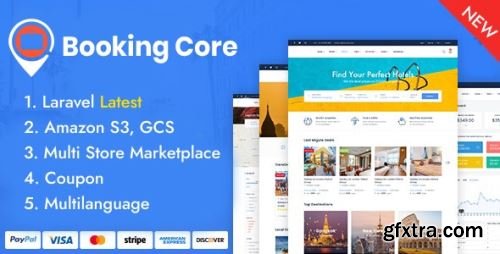 CodeCanyon - Booking Core - Ultimate Booking System v3.4.0 - 24043972 - Nulled
