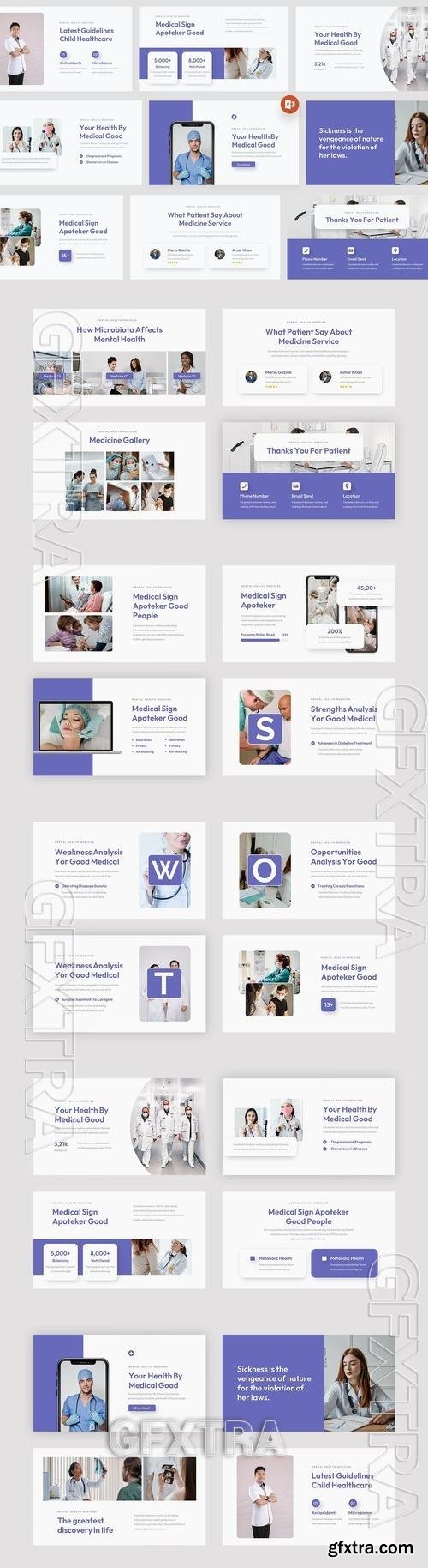 Check Health Medical Powerpoint Template DNBPWD4