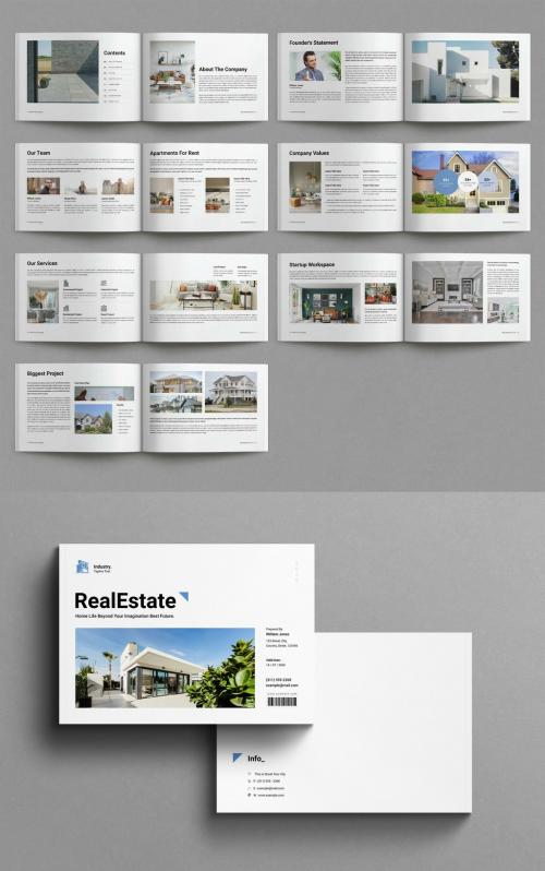 Real Estate Brochure Template Landscape 637781868