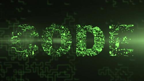 Videohive - Code - Digital Text Animation - 47607761