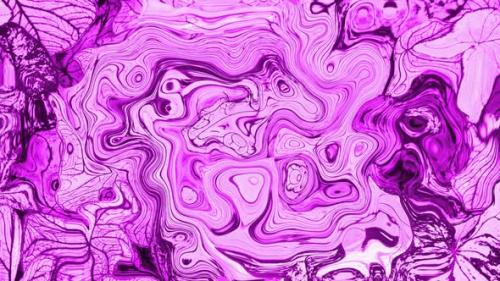 Videohive - Abstract color liquid background animation. Wave liquid Background. 110 - 47607857