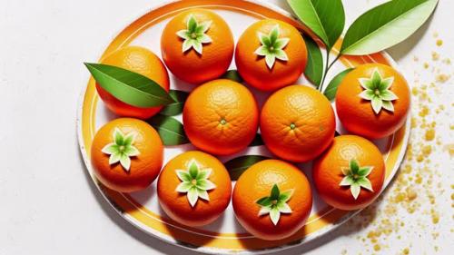 Videohive - Juicy citrus fruits created with the help of artificial intelligence. 007 - 47610228