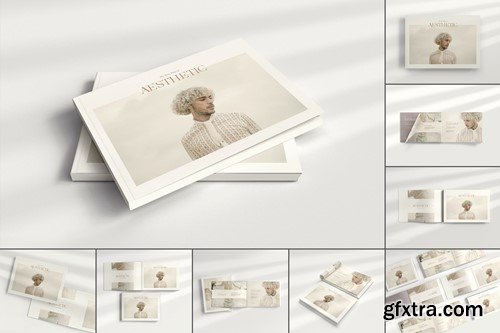 Magazine Cover & Inner Page Mockups Collection MRB4J2D