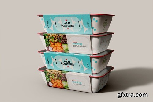 Take Away Container Mockup 3RXQ336