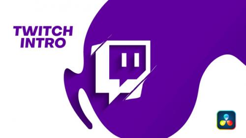 Videohive - Twitch Liquid Logo Intro - 47552892