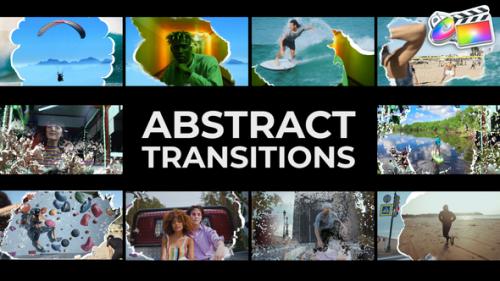 Videohive - Abstract Transitions for FCPX - 47594792