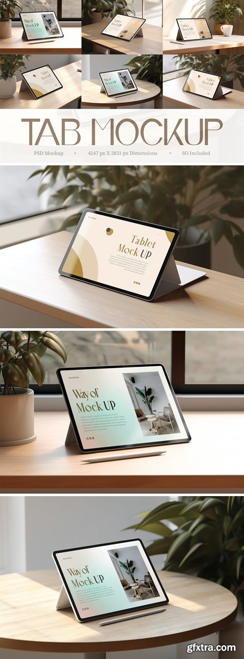 Ipad & Tablet Mockup QANMG8L