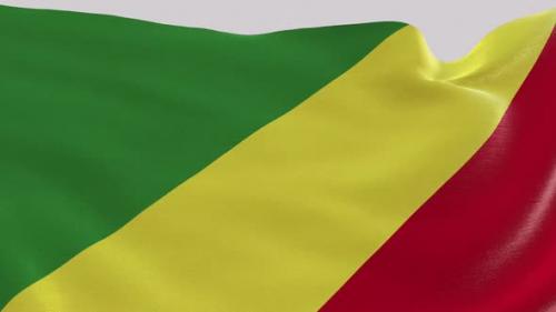 Videohive - Congo R Fabric Flag - 47634872