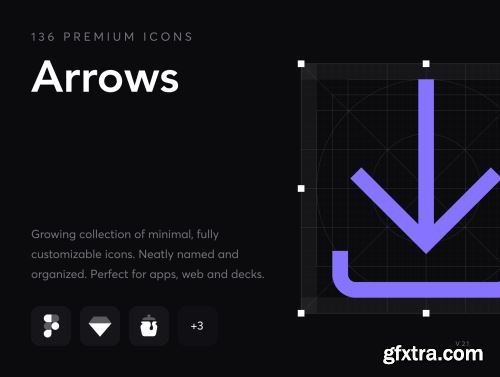 Arrows - Premium Icons Ui8.net