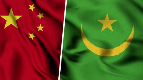 Videohive - China Flag And Flag Of Mauritania - 47634905