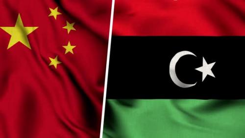 Videohive - China Flag And Flag Of Libya - 47634912