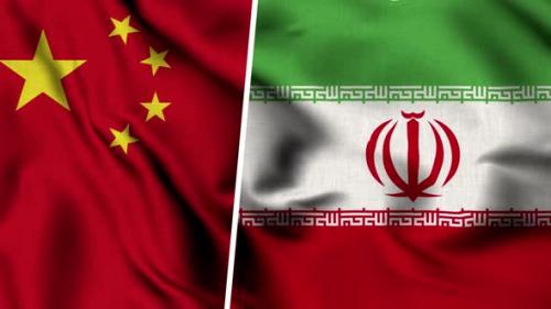 Videohive - China Flag And Flag Of Iran - 47635091