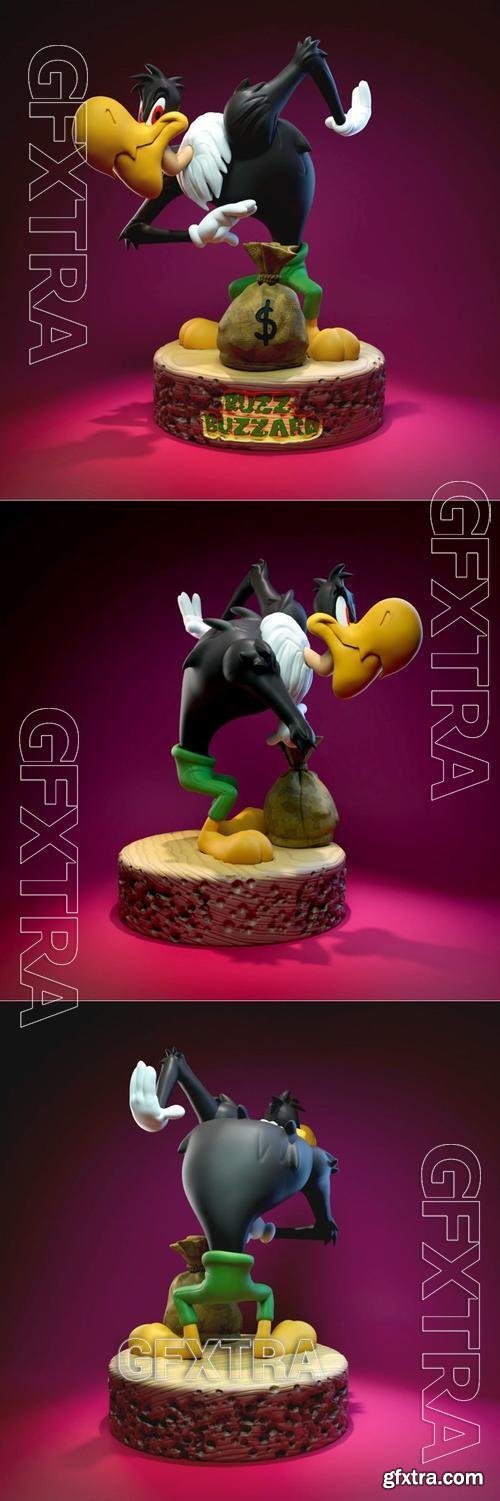 Buzz Buzzard - Woody Woodpecker – 3D Print Model