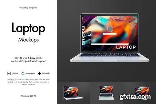 Laptop Mockup QV23GZL