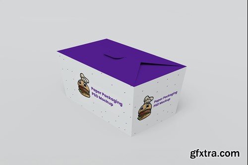 Paper Packaging PSD Mockup RGGEUX8