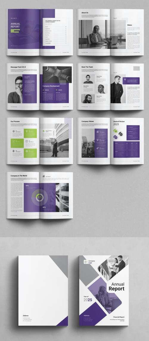 Annual Report Template Brochure Layout 636888772