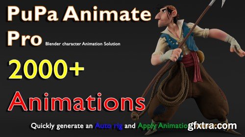 Blender - Pupa Animate Pro