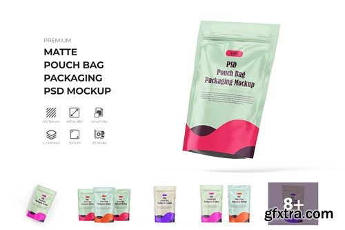 Refill Pouch Bag Mockup for Your Business BQDX2J2