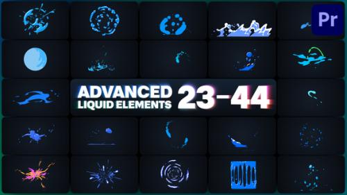 Videohive - Advanced Liquid Elements for Premiere Pro - 47621852
