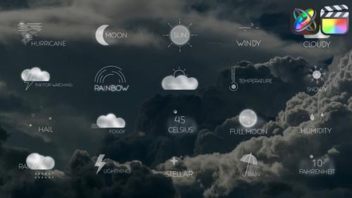 Videohive - Weather Titles | FCPX - 47640732