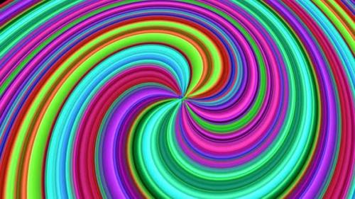 Videohive - Abstract geometric motion hypnotic spiral background - 47627462