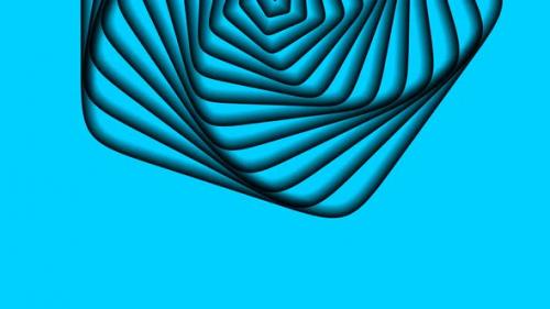 Videohive - Abstract geometric motion hypnotic background - 47627464
