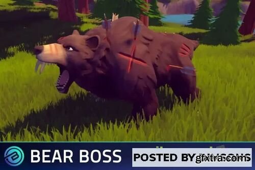 Stylized Bear Boss - RPG Forest Animal v1.0