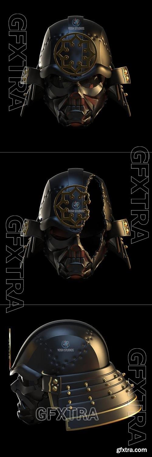 Star Wars - Darth Vader helmet Samurai – 3D Print Model