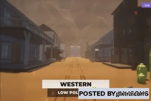 Western Low Poly Pack